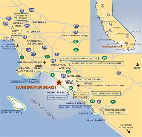 Huntington Beach Map